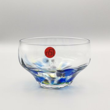 津軽びいどろ　酒器仙　海の灯　130㎖の画像