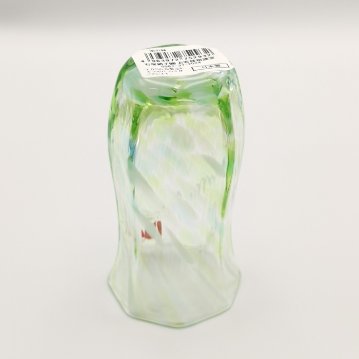 津軽びいどろ　酒器仙　常の緑　105㎖の画像