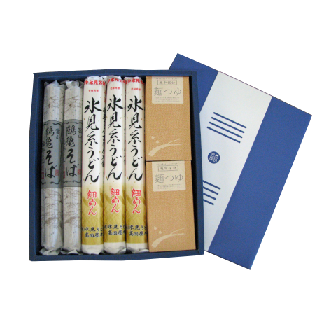 氷見糸うどん・鶴亀そば・つゆ（A）の画像