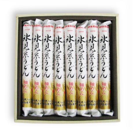 氷見糸うどん〔細めん〕８本入の画像