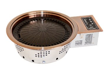 【電気】銀河ロースター丸型 200V / 1000*800 / 45K-R見付 / フタ無しの画像
