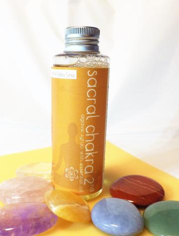 アロマアガベシロップ （精油入り）セイクラルチャクラ 2nd 150g Agave syrup with essential oil画像