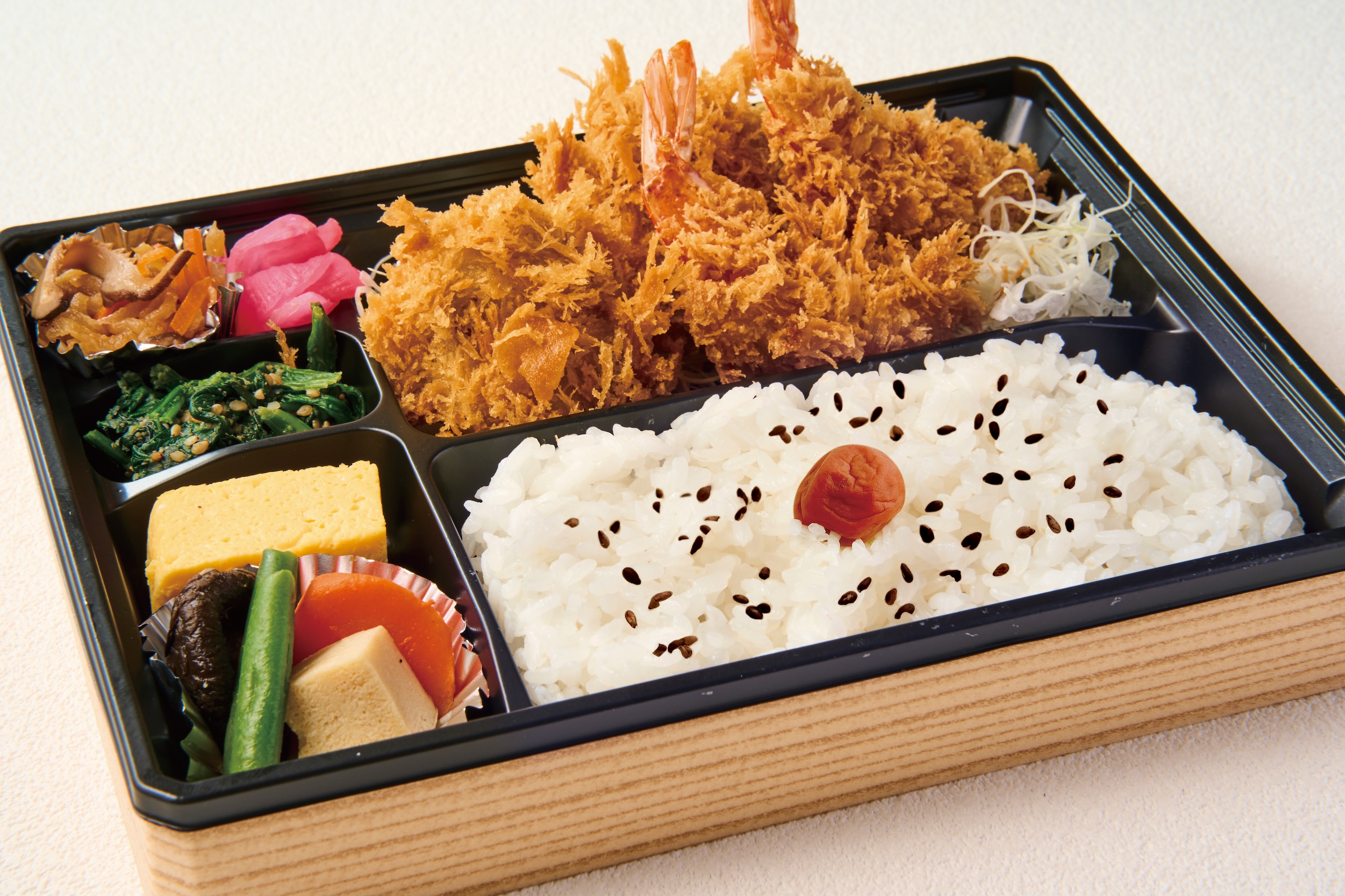 エビフライミックス弁当の画像