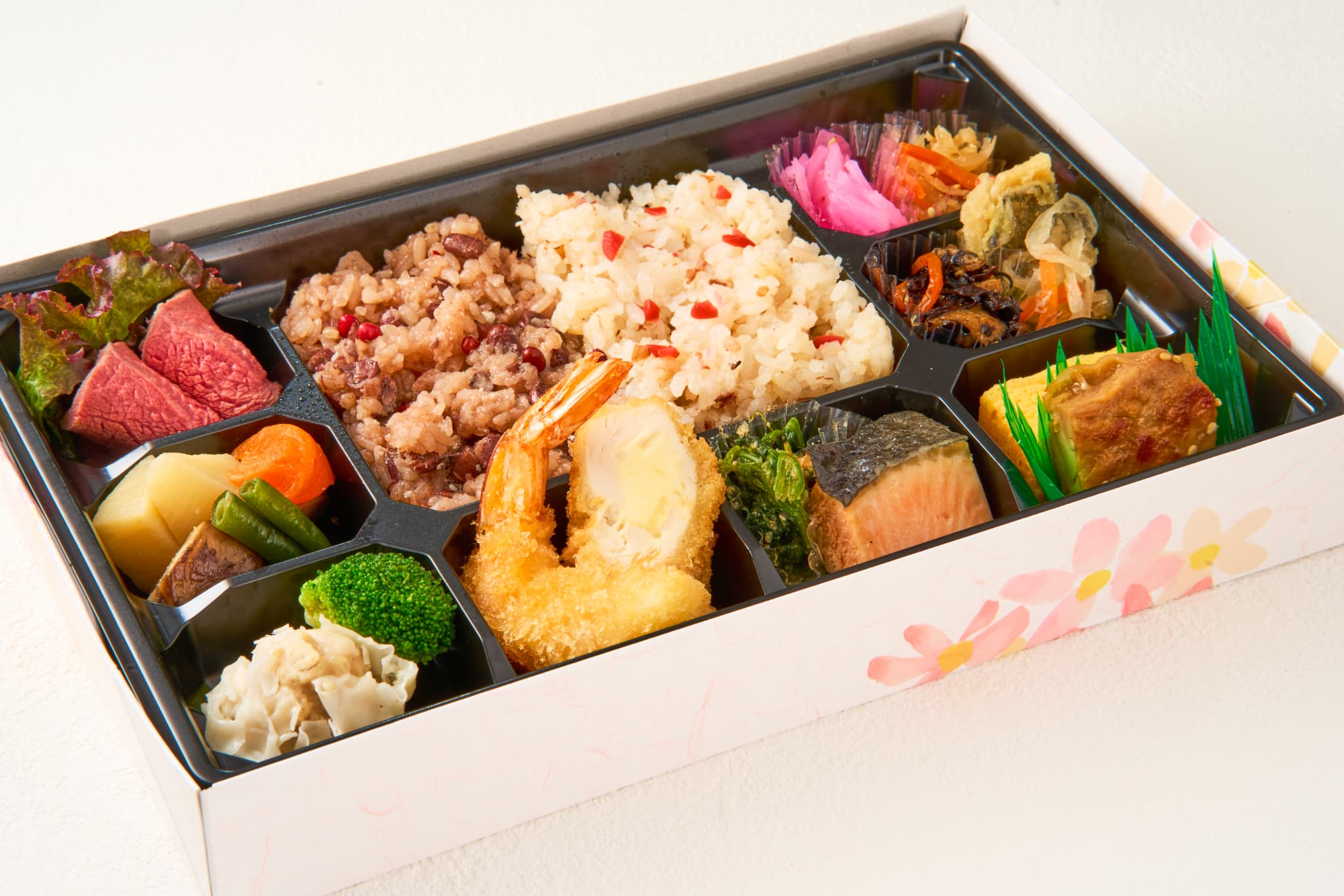 秋　幕の内弁当　海老フライ入りの画像