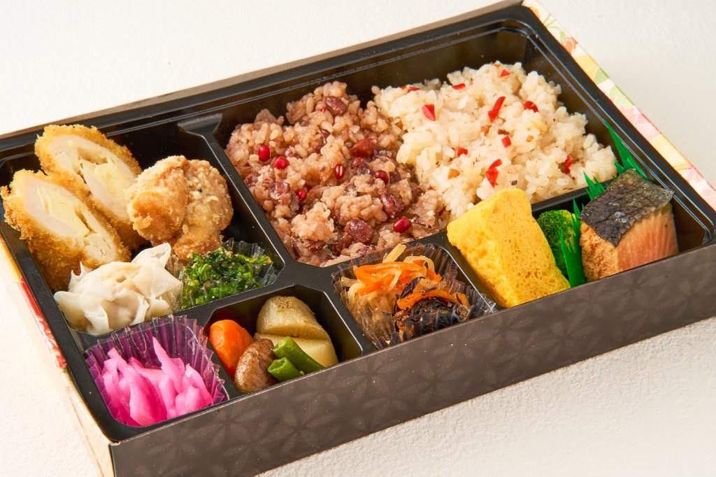 2種ごはんのひなた弁当の画像