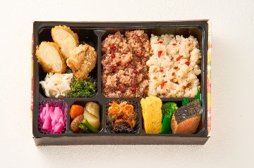 2種ごはんのひなた弁当の画像