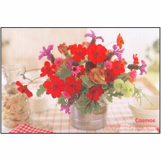 落合恵美 フラワーポストカード E-191の画像