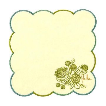 シビラ　ミニタオルハンカチ（花刺繍）画像