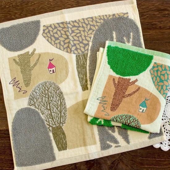 moritaMiW　ウォッシュタオル（森のわが家）の画像