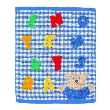 レインボーベア　ウォッシュタオル（PLAY）画像