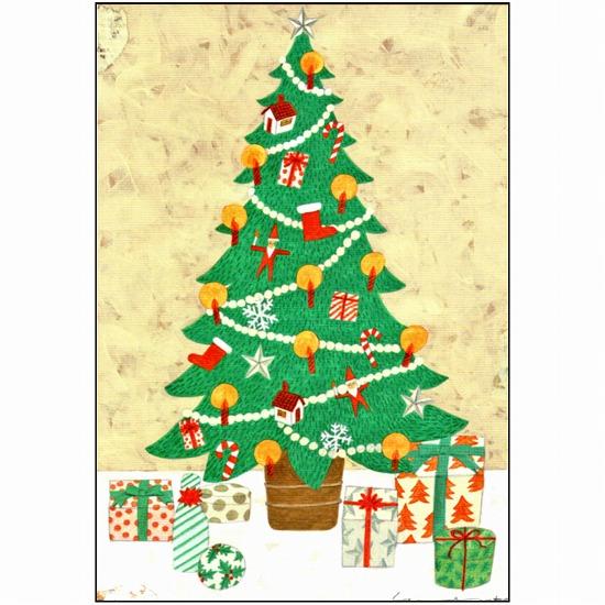 マツモトヨーコ　クリスマスポストカード FD-7449画像