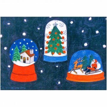 マツモトヨーコ　クリスマスポストカード FD-3933画像