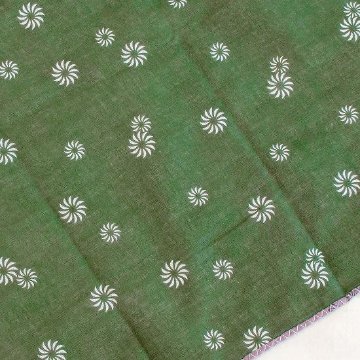 京都くろちく　両面ガーゼはんかち（唐獅子牡丹）画像