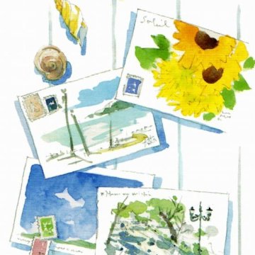 三好貴子 ポストカード（夏の思い出）画像