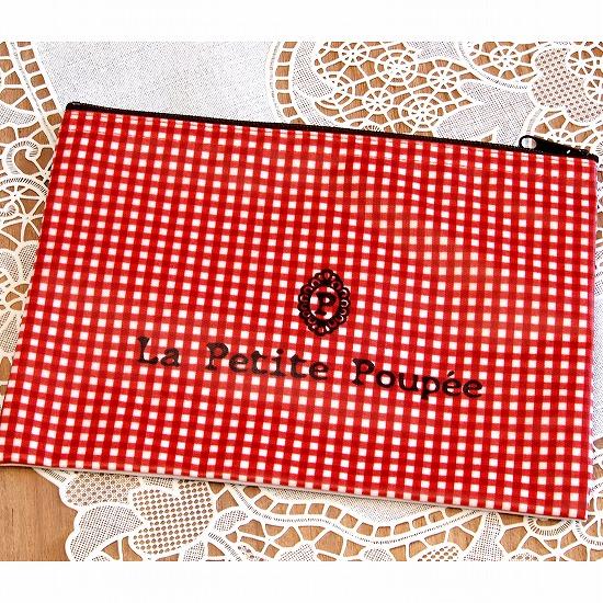 プティット・プぺ　ぺたんこポーチ（シロクマが行く）の画像