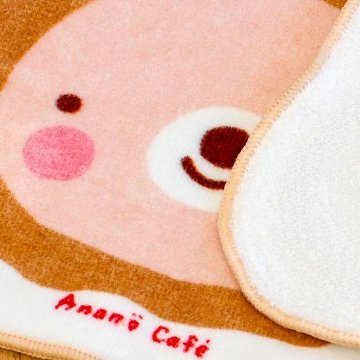Anano cafe ダイカットタオルハンカチ（モンキー）画像