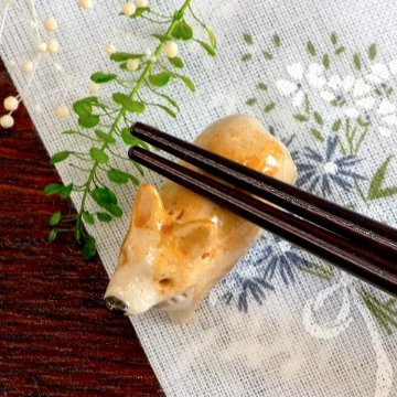 豆屋　箸置き（ウエルシュ　コーギー　ペンブローク）の画像