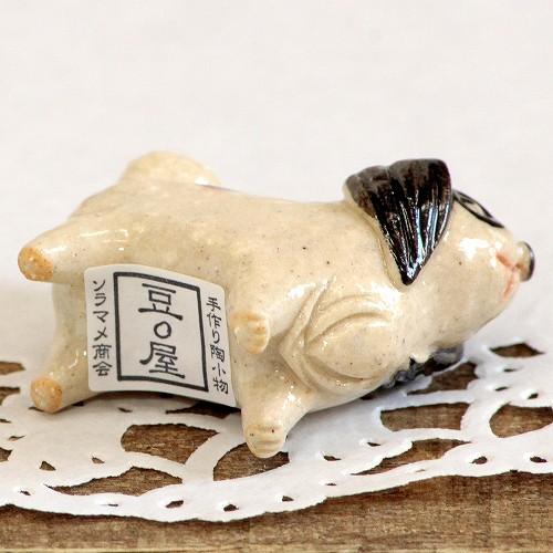 豆屋　箸置き（日本の犬　狆）画像