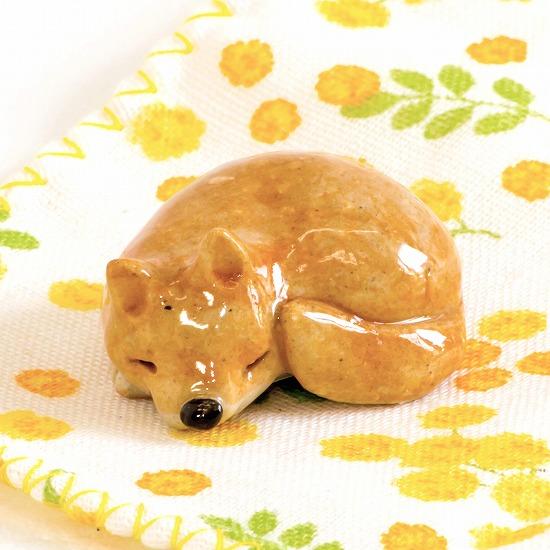 豆屋　箸置き（柴犬　まんまる）の画像