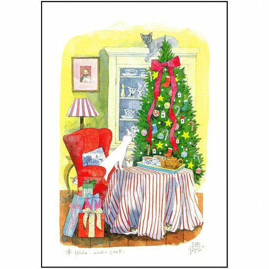 三好貴子 ポストカード（かくれんぼ）の画像