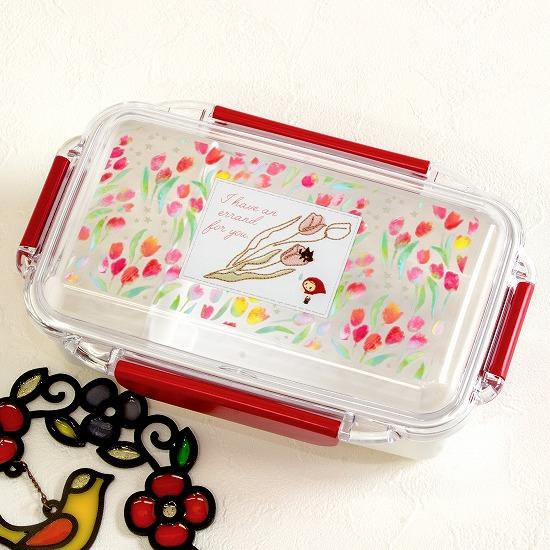 花々フェアリーテイル　1段ドーム型ランチボックス（赤ずきん）の画像