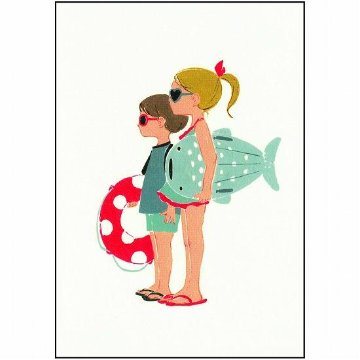 北原明日香 ポストカード（海水浴）の画像