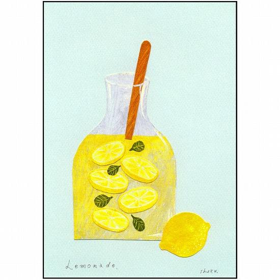 西淑 ポストカード（レモネード）の画像