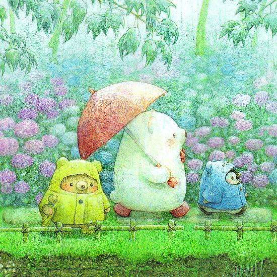 ちっぷ ポストカード（散歩に行こう）の画像