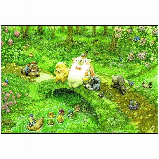 ちっぷ くまのポストカードの通販/透明水彩