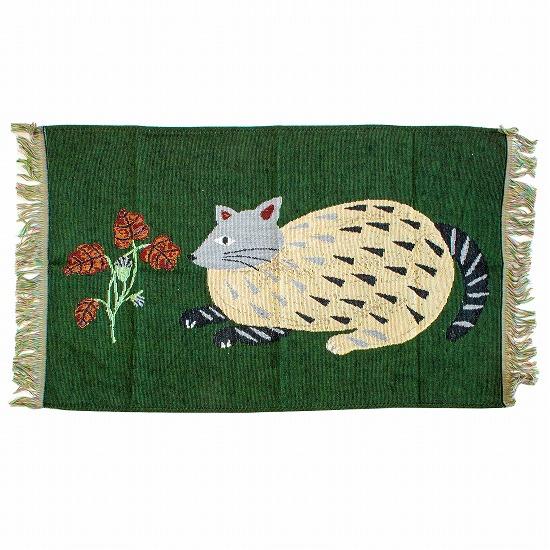 松尾ミユキ　マルチマット（Beige cat）の画像