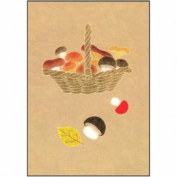 伊藤絵里子 ポストカード（きのこ）の画像