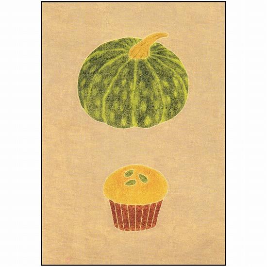 伊藤絵里子 ポストカード（かぼちゃ）の画像