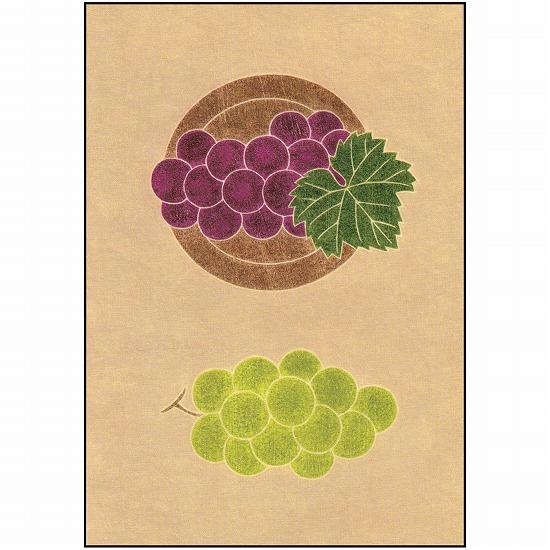 伊藤絵里子 ポストカード（ぶどう）の画像