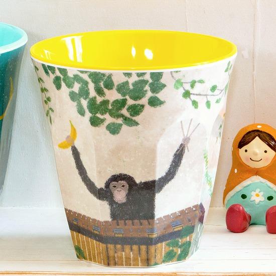 日下明　メラミンコップ（BEAT/chimpanzee）の画像