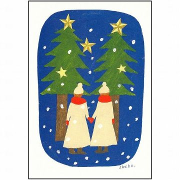 西淑 クリスマスポストカード　RU-6199の画像