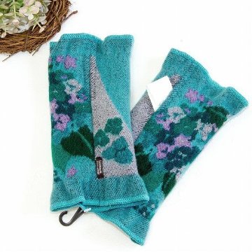 ラシクモア　ハンドウォーマー（アジサイ）ブルーの画像