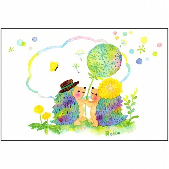 Roko ポストカード（ふわふわっと）の画像