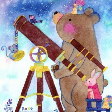 Roko ポストカード（天体観測）の画像