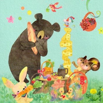Roko ポストカード（picnic）画像