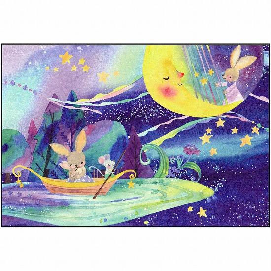 Roko ポストカード（月のハープの子守うた）の画像