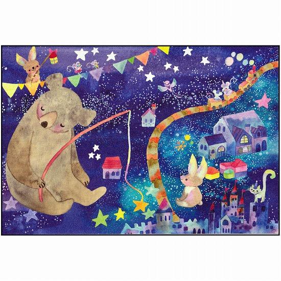 Roko ポストカード（星くまちゃん）の画像