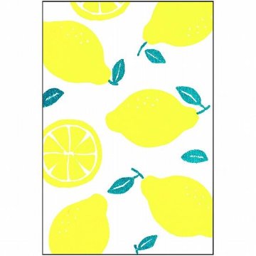 レトロ印刷　ポストカード（レモン）画像
