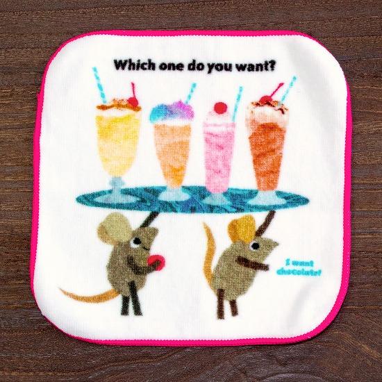 COCO WALK　レオ・レオニ　パイルミニハンカチ（パフェ）の画像