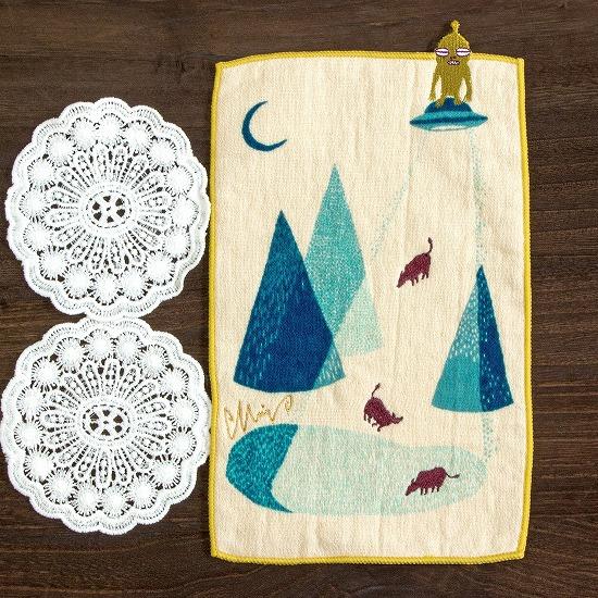 moritaMiW　ポケットハンカチ（ワレワレハ　ウチュウジン　ダヨ）の画像