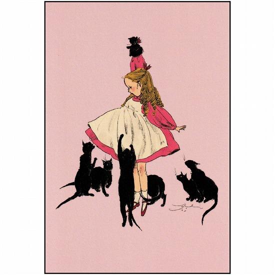 くらはしれい ポストカード（ねことわたし）の画像