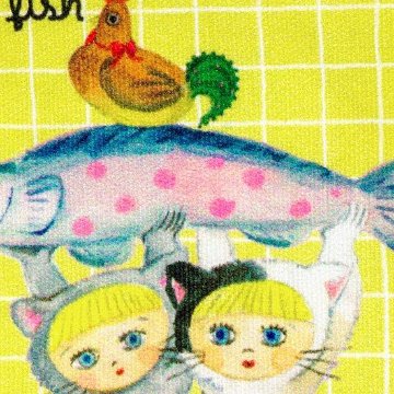 マリーニ＊モンティーニ　nekoポーチ（Fish）画像