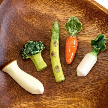 イホシロ窯　野菜の箸置き画像
