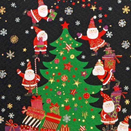 キラキラサンタ クリスマスカード　GX-3730画像