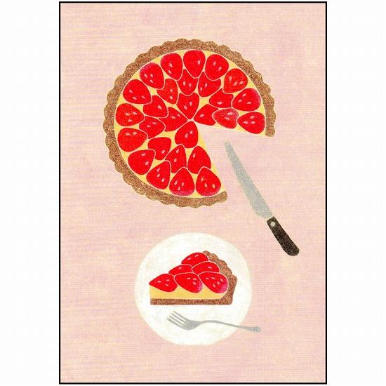 伊藤絵里子 ポストカード（苺タルト）の画像