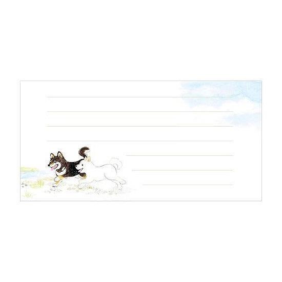 わんころび　一筆箋（柴犬）の画像